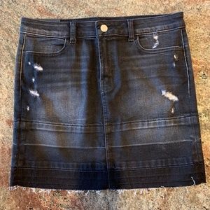 J Brand Leila Mid-Rise Pencil Mini Skirt